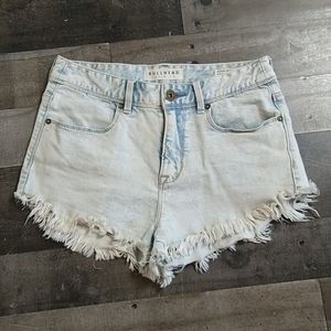Bullhead Cut Off High-Rise Short Shorts Size 7